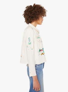 The Super Exs Crop Jacket Fired Up