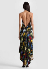 Load image into Gallery viewer, Luciana Deep V Asymm Slip Dress Social Hour