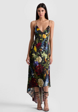 Load image into Gallery viewer, Luciana Deep V Asymm Slip Dress Social Hour