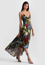 Load image into Gallery viewer, Luciana Deep V Asymm Slip Dress Social Hour