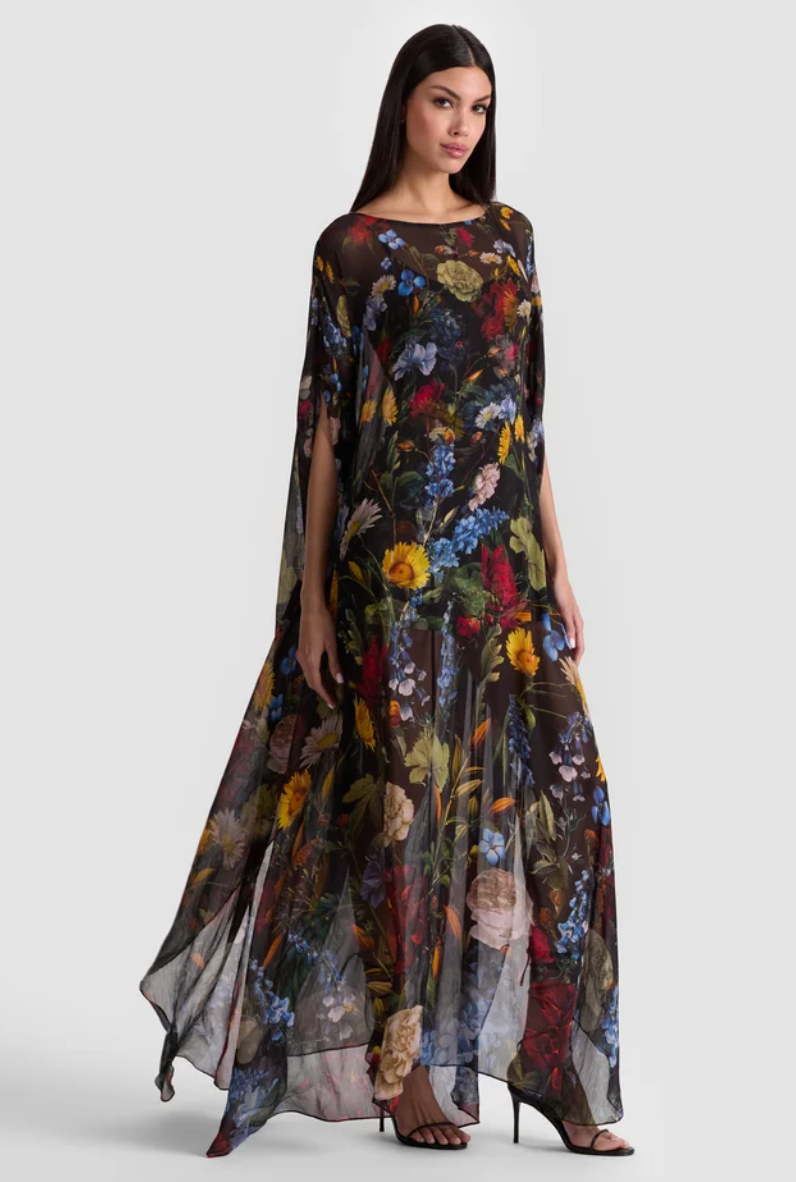 Linn Cape Maxi Dress Social Hour