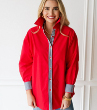 Load image into Gallery viewer, Katherine Top Red/Black