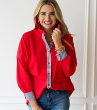 Load image into Gallery viewer, Katherine Top Red/Black