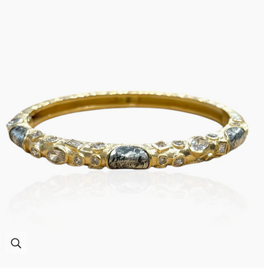 Enzo Bangle Bracelet Gold