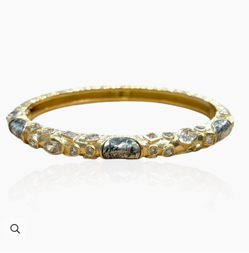 Enzo Bangle Bracelet Gold