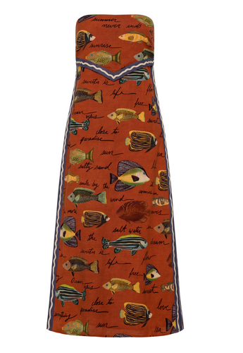 Lilly Midi Nautical Fish