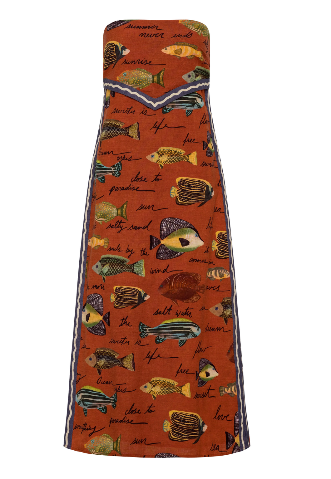 Lilly Midi Nautical Fish
