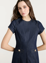 Load image into Gallery viewer, Indigo Denim Dress Indigo