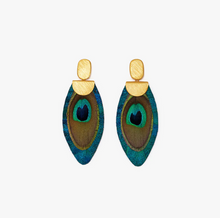 Load image into Gallery viewer, Brackish Drop Earring Nikko Blue