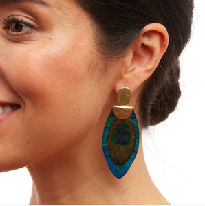Brackish Drop Earring Nikko Blue