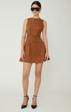Load image into Gallery viewer, Lorenzo Mini Dress Cognac