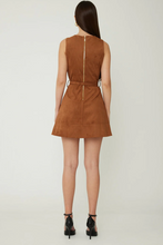 Load image into Gallery viewer, Lorenzo Mini Dress Cognac