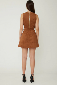 Lorenzo Mini Dress Cognac