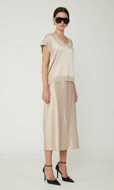 Wendy 2 Piece Midi Beige