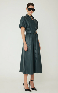 Laurie Dress Dark Pine