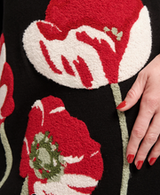 Load image into Gallery viewer, Annie Dress Flower Black