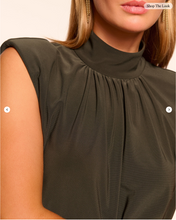 Load image into Gallery viewer, Dani Sleeveless Jumpsuit Deep Olive