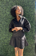Load image into Gallery viewer, Wright 2.0 Mini Dress Black