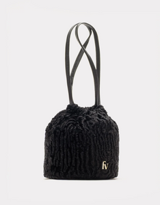 FV Pouf Handbag Black