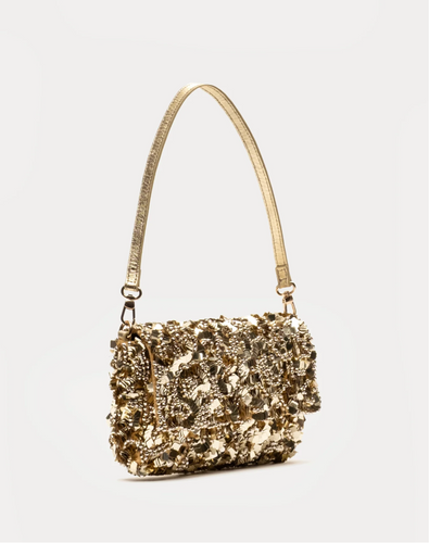 Stardust Sequin Bag Gold