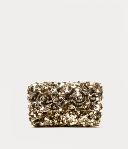 Stardust Sequin Bag Gold