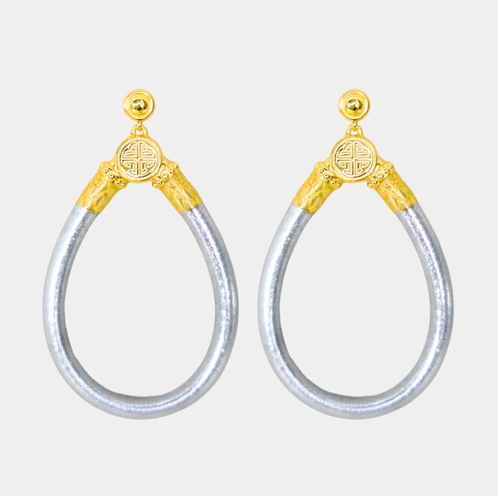 Silver BuDhaGirl Earring