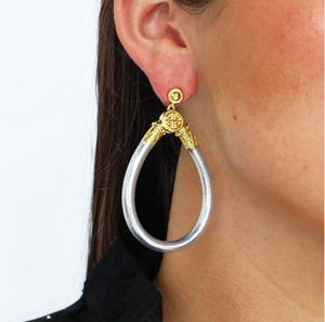 Silver BuDhaGirl Earring