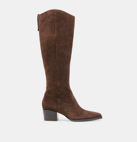 Verona H20 Suede Boot Dark Brown