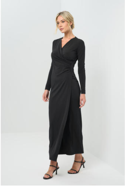 Janie Maxi Dress Black