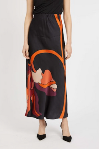 Bria Reversible Skirt in African Paradise