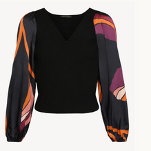Load image into Gallery viewer, Caballero Arielle Top African Paradise Print