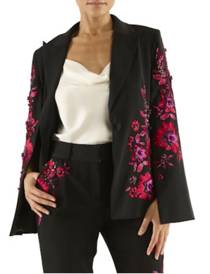 Lucinda Cape Garden Embroidered