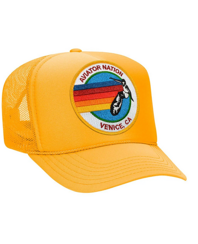 AVN Trucker Hat Gold
