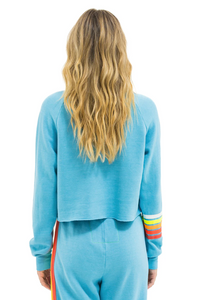 AVN Bolt Sweat-Crew Aqua
