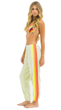 Load image into Gallery viewer, AVN 5 Stripe Sweatpants Lime