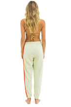 Load image into Gallery viewer, AVN 5 Stripe Sweatpants Lime