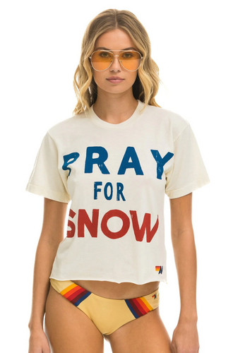 AV Pray For Snow Boyfriend Tee