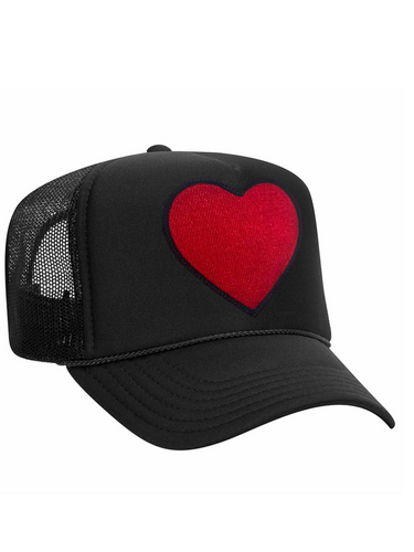 AVN Heart Trucker Black
