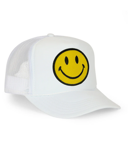 AVN Smiley Trucker White