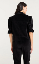Load image into Gallery viewer, Velour Holly Jacket Black