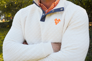 UT Quilted Pullover Cream