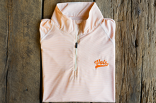 Load image into Gallery viewer, TN Vols Script 1/4 Zip Manning Stripe Performance Pullover