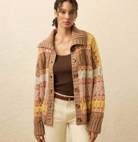Summit Fairisle Crew Sweater Harvest Trail