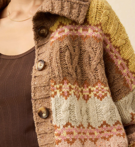 Summit Fairisle Crew Sweater Harvest Trail