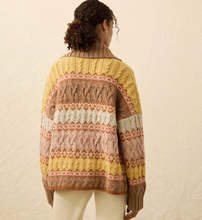 Load image into Gallery viewer, Summit Fairisle Crew Sweater Harvest Trail