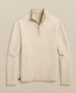 Oak Island Reversible 1/4 Zip Khaki