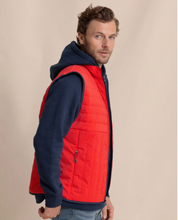 Load image into Gallery viewer, Greenwood Packable Quilted Vest Red