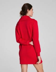 Airessentials Half Zip Dress Spanx Red