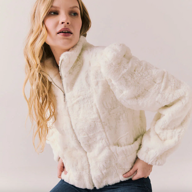 Chaser Stary Jacket White