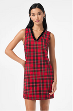 Load image into Gallery viewer, Revah Tartan Dress Mulit